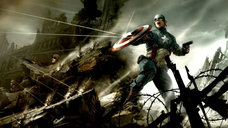 Stunning Captain America Wallpaper for Superhero Fans