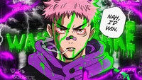 Téléchargez l'Épique Wallpaper de Yuji Itadori de Jujutsu Kaisen