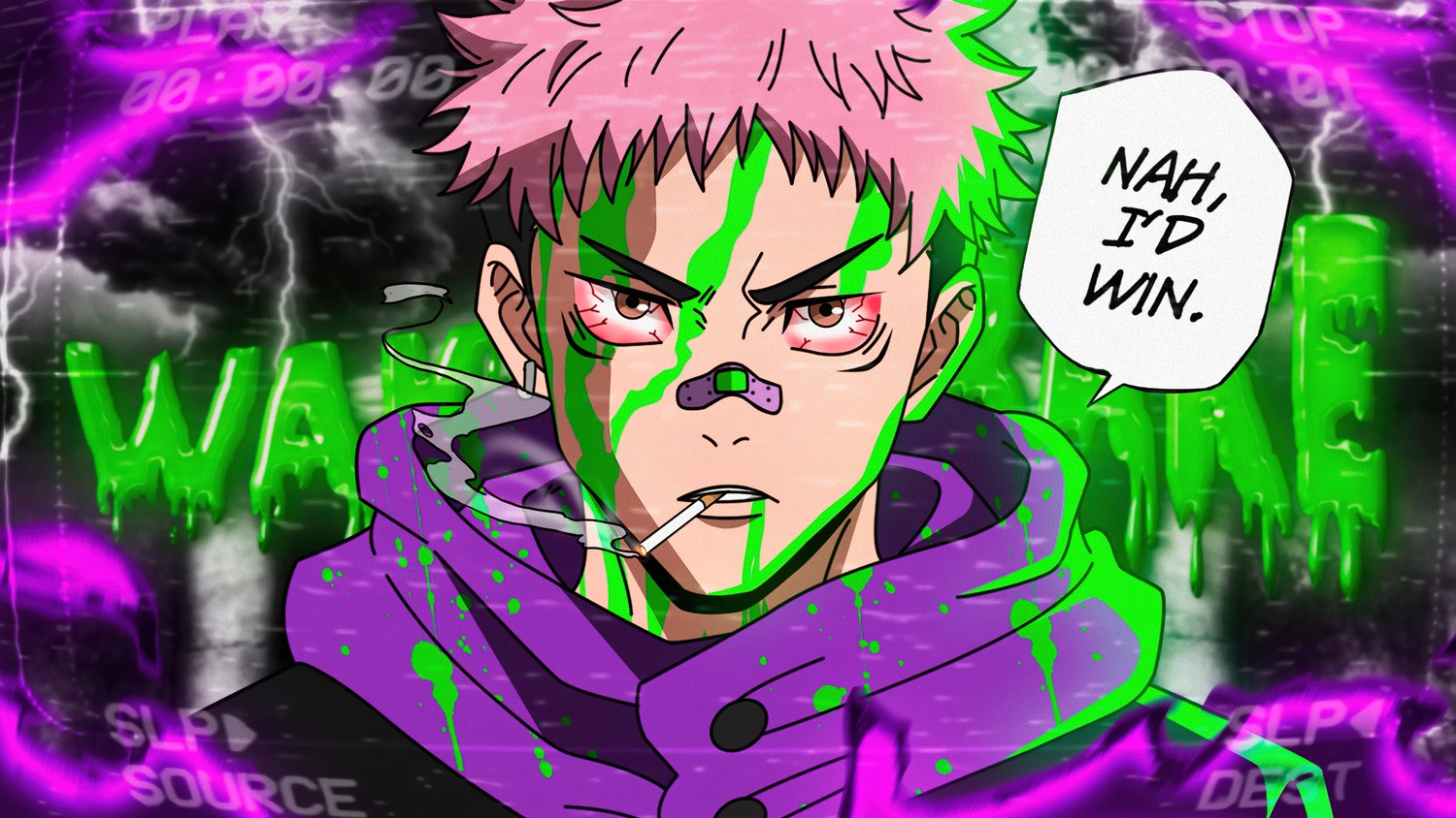 Download Epic Yuji Itadori Wallpaper from Jujutsu Kaisen