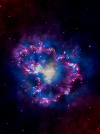 Découvrez la Beauté de l'Univers avec Ce Fond d'Écran de Nebuleuse