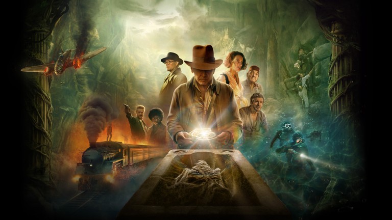 Stunning Indiana Jones and the Dial of Destiny Wallpaper in 8K