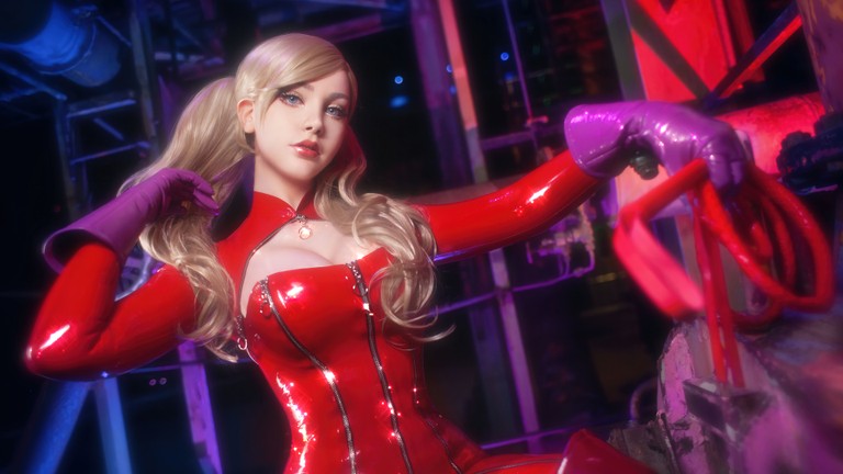 Explore the Beautiful Ann Takamaki Wallpaper from Persona 5