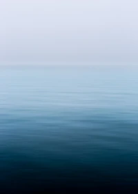 Download Serene Blue Ocean Wallpaper