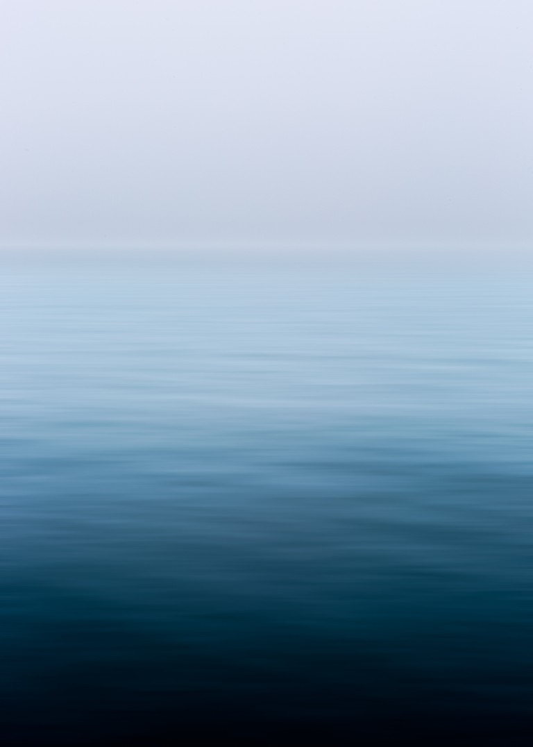 Download Serene Blue Ocean Wallpaper