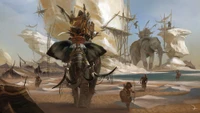 Téléchargez un Superbe Fond d'Écran d'Art Conceptuel de Assassins Creed Origins