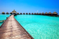 Explore the Beauty of Maldives: Breathtaking Wallpaper