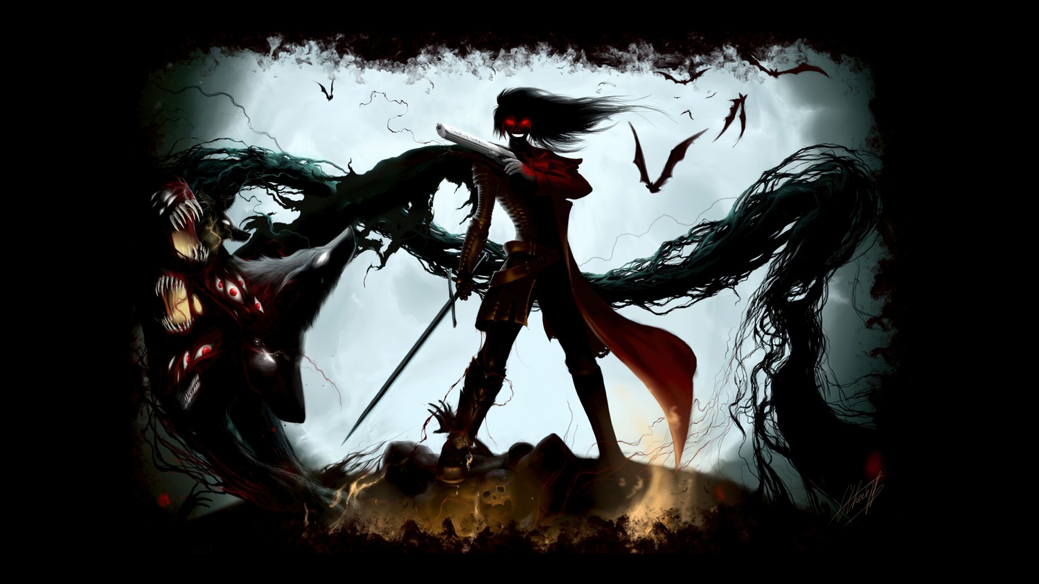 Explore the Scary Gothic World of Alucard from Hellsing