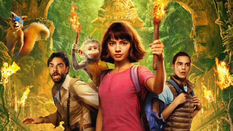 Explore the Adventure with Dora and the Lost City of Gold Wallpaper