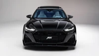 ABT RS6 Legacy Edition - Impactante Wallpaper de Coche Negro