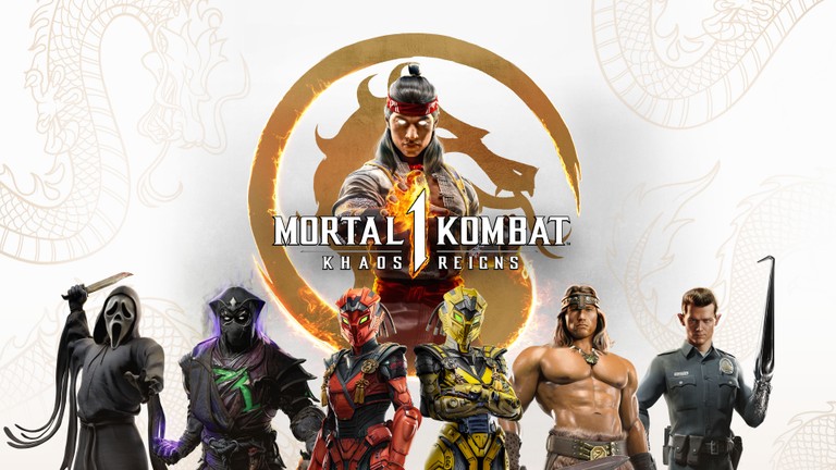 Mortal Kombat 1 - Epic 4K Wallpaper Featuring Liu Kang and Characters