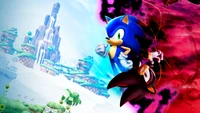 Sonic vs Shadow Generations - Fond d'écran 4K époustouflant