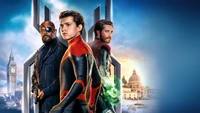 Impresionante fondo de pantalla de Spider-Man: Far From Home