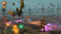 Total War: Warhammer III - Papier peint impressionnant de Grand Cathay