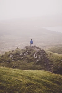 Fond d'Écran de Paysage de Highlands : Embrassez la Beauté de la Nature