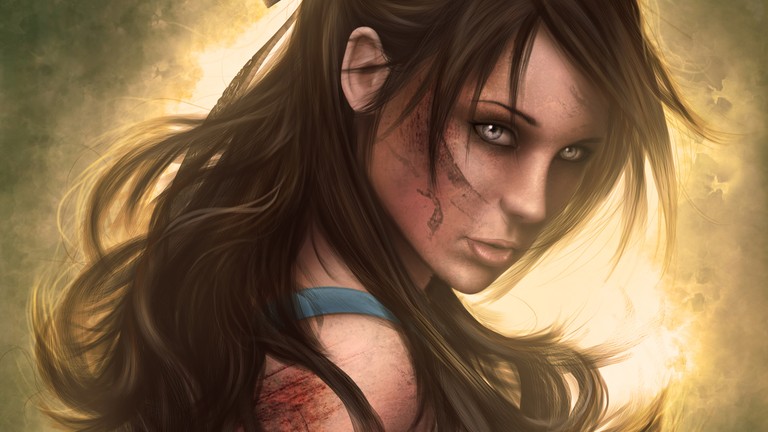 Download Stunning Lara Croft Tomb Raider Wallpaper