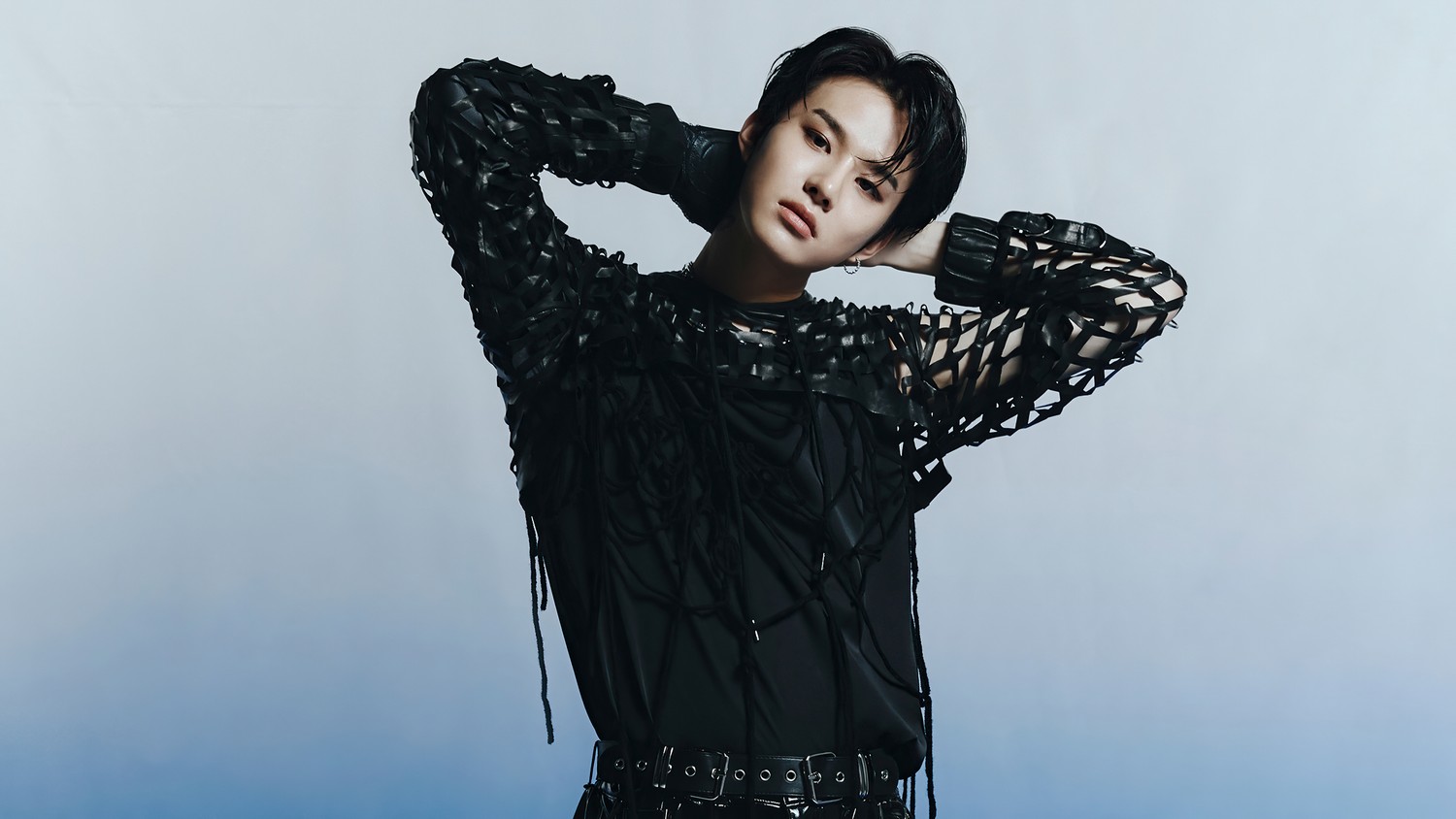 Stunning NCT 127 Wallpaper of Jungwoo from Punch