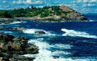 Hermosa Vista Costera del Parque Nacional Acadia