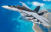 Descarga impresionantes fondos de pantalla del Boeing F/A-18E/F Super Hornet