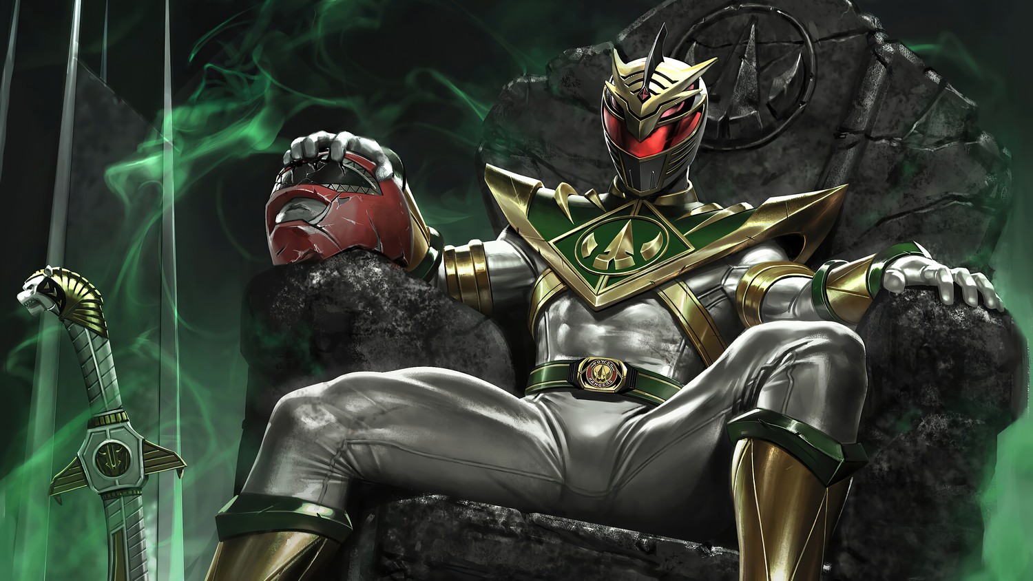 Epic Drakkon Wallpaper: The Power Ranger's Dark Legacy