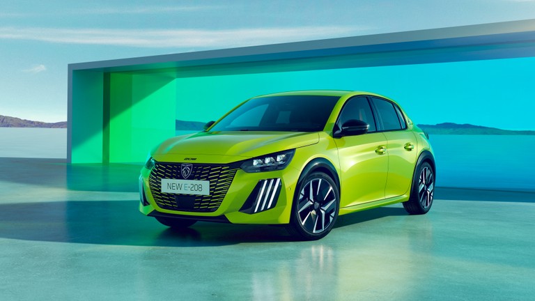 Peugeot E 208 GT Wallpaper – Explore the Future of Electric Cars