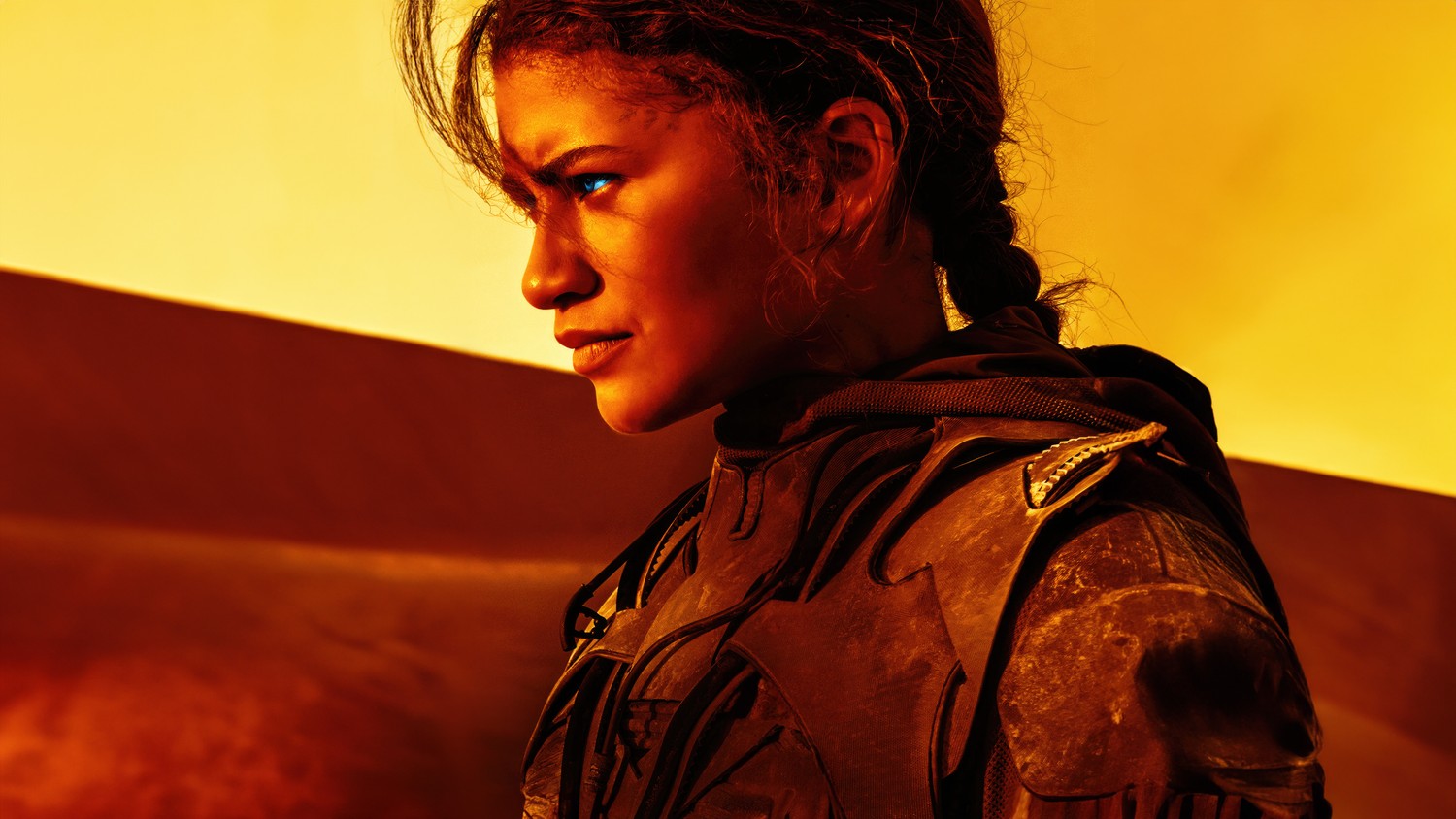 Download Stunning 4K & 5K Wallpaper of Zendaya as Chani from Dune Part Two