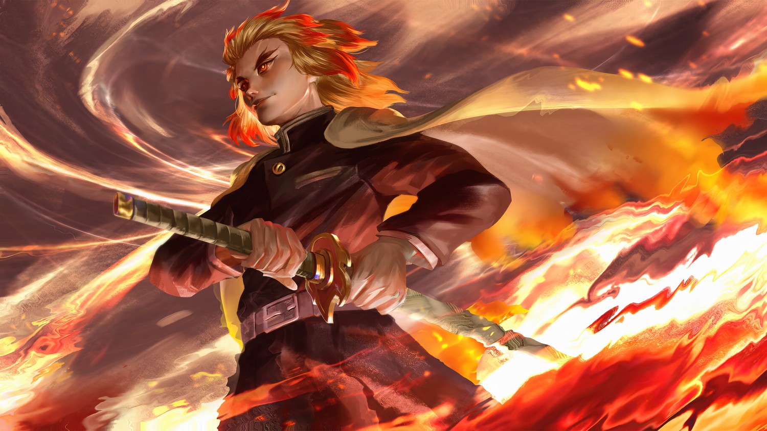 Kyojuro Rengoku - The Flame Hashira Wallpaper