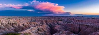 Découvrez le Majestueux Fond d'Écran du Parc National Badlands