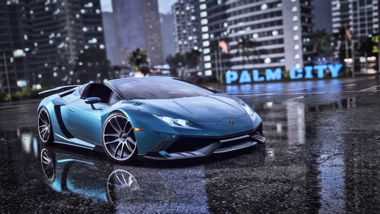 Download Stunning Lamborghini Huracan Wallpaper from Need for Speed Heat