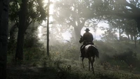 Descarga Impresionante Fondo de Pantalla de Red Dead Redemption 2