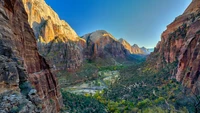 Découvrez le fond d'écran majestueux du Parc National de Zion