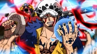 Explora Nuestro Fondo de Trafalgar Law en 5K de One Piece