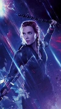 Explora el épico fondo de pantalla de Natasha Romanoff del Universo Cinematográfico de Marvel