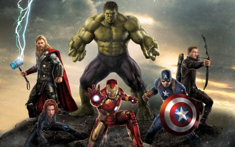 Hulk and Avengers Wallpaper