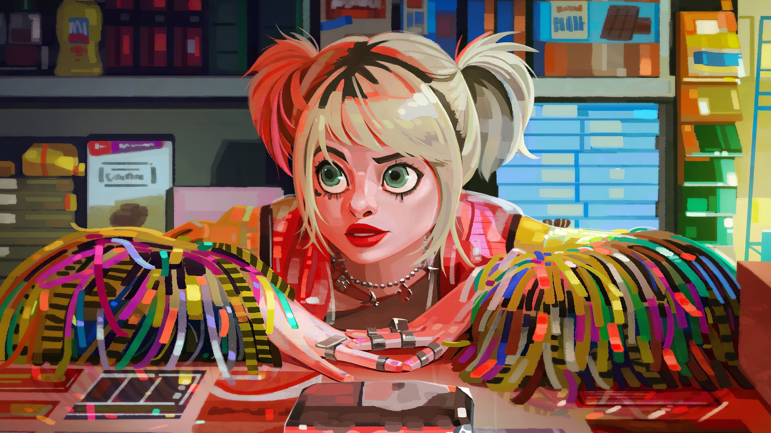 Exclusive Harley Quinn Wallpaper from Birds of Prey