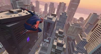 Amazing Spider-Man en acción: Impresionante fondo de pantalla de Nueva York