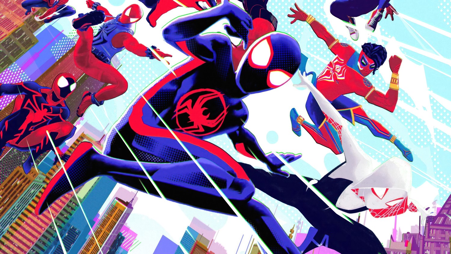 Fond d'écran incroyable de Spider-Man: Across the Spider-Verse