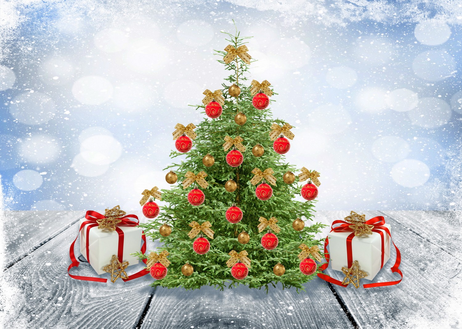 Download Our Beautiful Christmas Tree Wallpaper