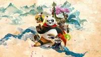 Fondo de Pantalla Kung Fu Panda 4: Conoce a Tus Personajes Favoritos