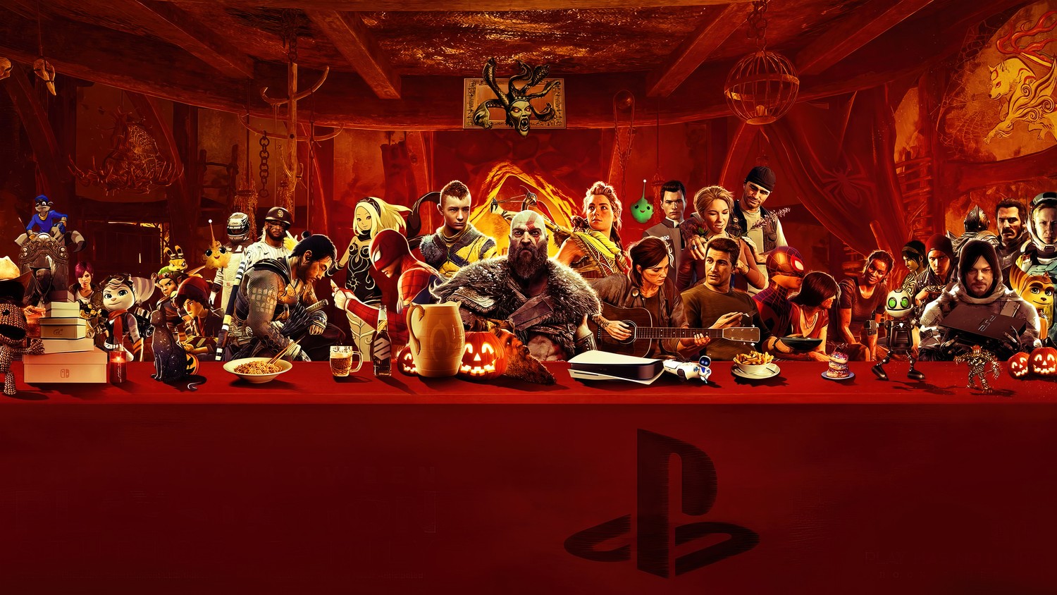 Download the Ultimate Last Supper PlayStation Wallpaper