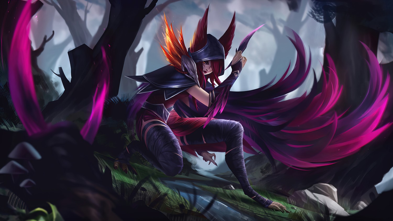 Stunning Xayah Wallpaper from League of Legends