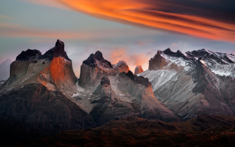 Explore the Breathtaking Torres del Paine National Park Wallpaper