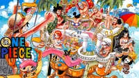 Explora el Vibrante Mundo de One Piece con Nuestro Fondo de Pantalla Exclusivo