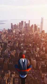 Explora nuestro épico fondo de pantalla de Spider-Man en Nueva York