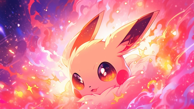 Vibrant Pikachu Wallpaper for Pokemon Fans