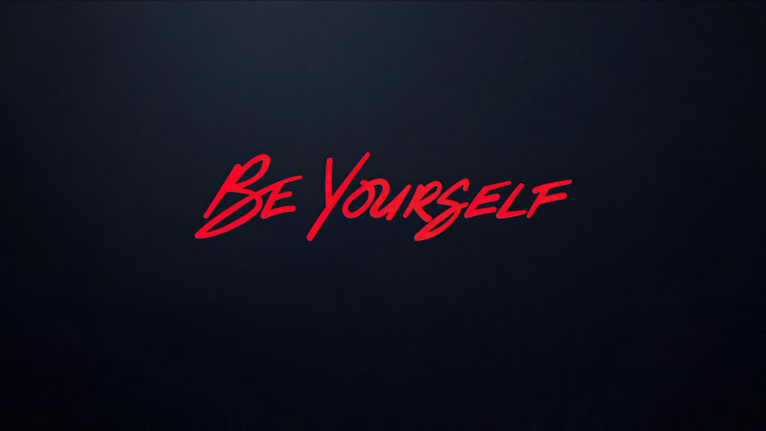 Be Yourself - Inspirational Wallpaper