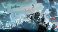 Descarga el Fondo de Pantalla Definitivo de Star Wars Battlefront