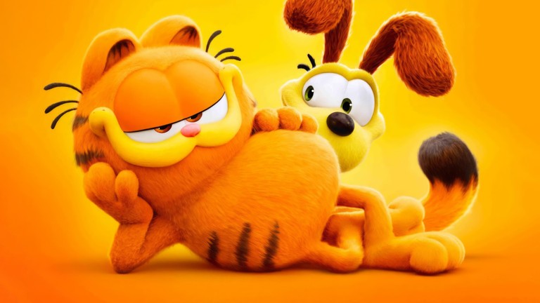 Odie and Garfield: A Fun Wallpaper for Your Device