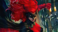 Fondo de Pantalla de Batwoman - Sumérgete en el Mundo de los Superhéroes de DC Comics