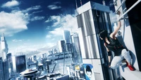 Fondo de Pantalla de Mirrors Edge Catalyst - Explora la Metropolis Urbana