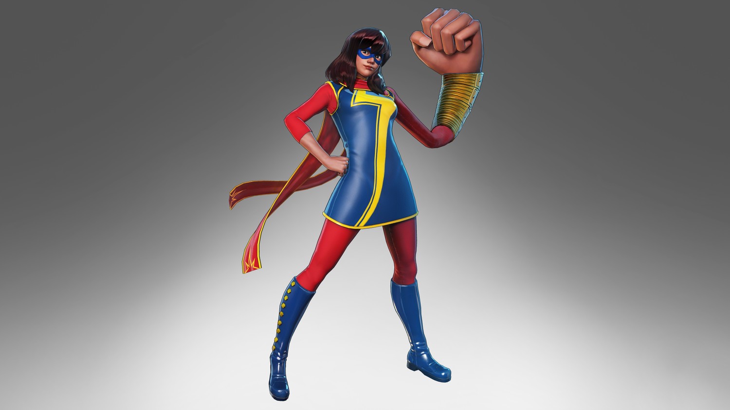 Stunning Ms. Marvel Wallpaper from Marvel Ultimate Alliance 3